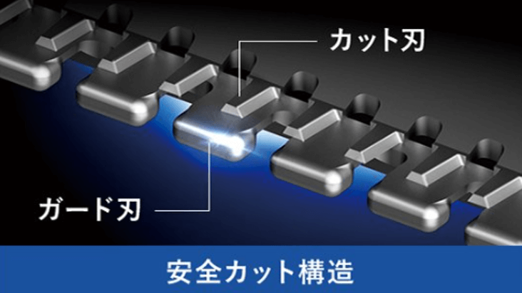 ガード刃を採用