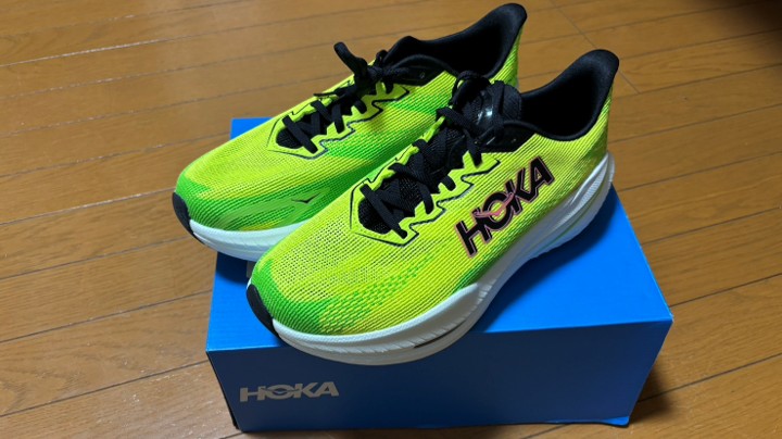 HOKA MACHX3開封レビュー
